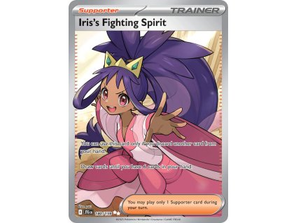 Pokémon Iris's Fighting Spirit (JTG 180)