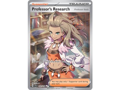 Pokémon Professor's Research – Professor Sada (SVI 240)
