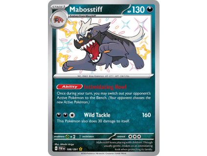 Pokémon Mabosstiff (PAF 188)