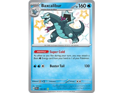 Pokémon Baxcalibur (PAF 130)