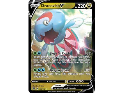 Pokémon Dracovish V (BRS 114)
