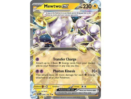 Pokémon Mewtwo ex (PAR 058)