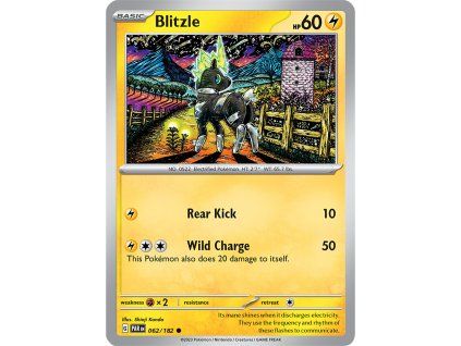 Pokémon Blitzle (PAR 062)