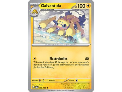 Pokémon Paradox Rift Galvantula 065