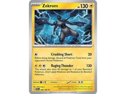 Pokémon Zekrom (PAR 066, NM)