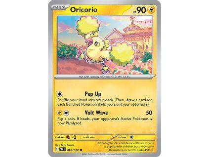 Pokémon Oricorio (PAR 067, NM)