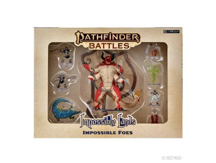 Pathfinder Battles: Impossible Lands - Impossible Foes Boxed Set krabice