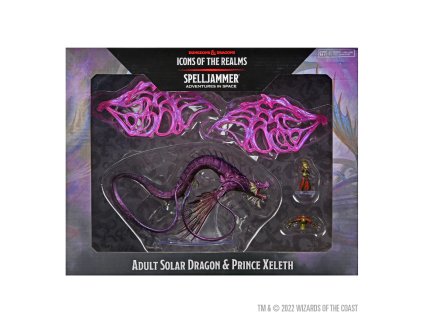 D&D Spelljammer Adventures in Space - Adult Solar Dragon krabice