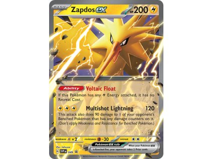 Pokémon Zapdos ex (SVP 049)