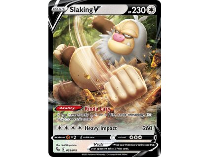 Pokémon Slaking V (PGO 058)