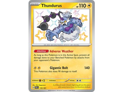 Pokémon Thundurus (PAF 139)