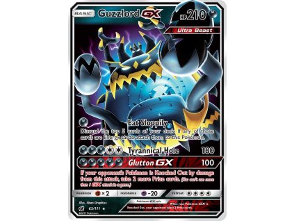 Pokémon Guzzlord GX (CIN 63)