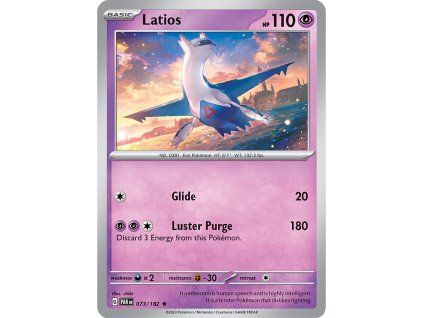 Pokémon Latios (PAR 073, NM)