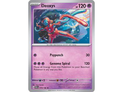 Pokémon Deoxys (PAR 074, NM)