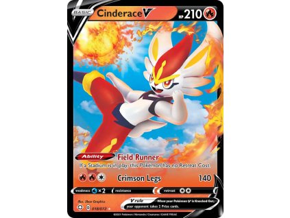 Pokémon Cinderace V (SHF 18)