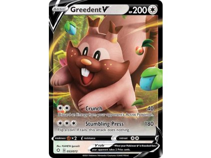 Pokémon Greedent V (SHF 53)