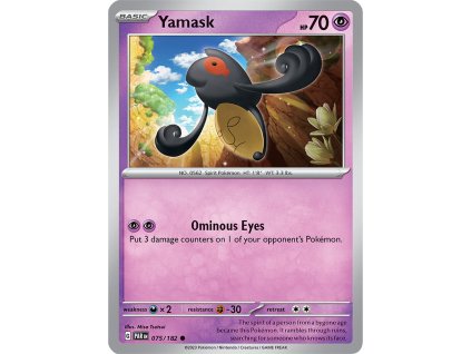 Pokémon Paradox Rift Yamask 075