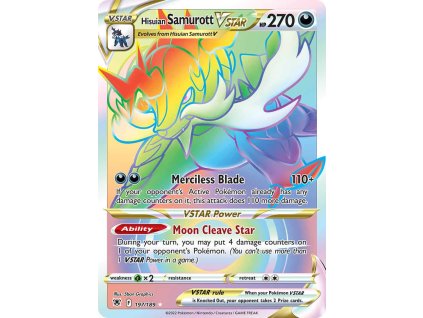 Pokémon Hisuian Samurott VSTAR (ASR 197)