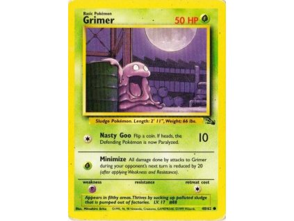 Pokémon Grimer (FO 48)