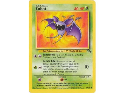 Pokémon Zubat (FO 57)