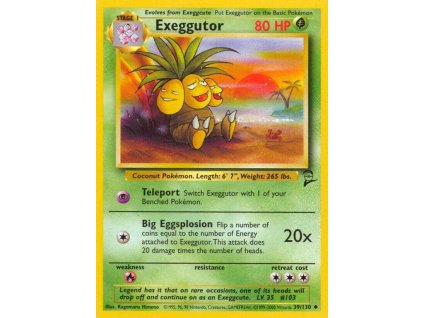 Pokémon Exeggutor (B2 39)