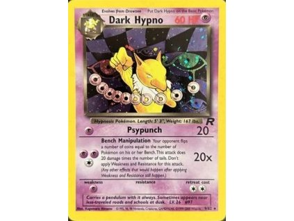 Pokémon Dark Hypno (TR 9)