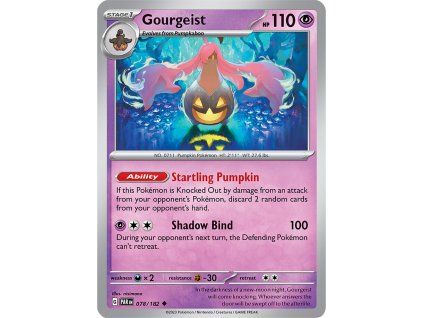 Pokémon Gourgeist (PAR 078)