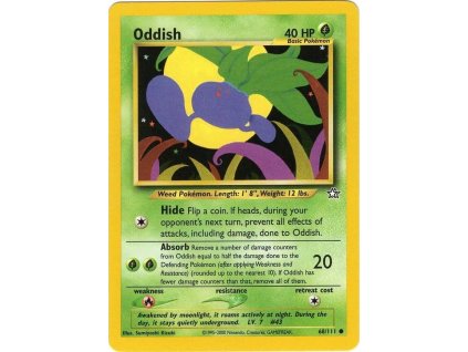 Pokémon Oddish (NG 68)