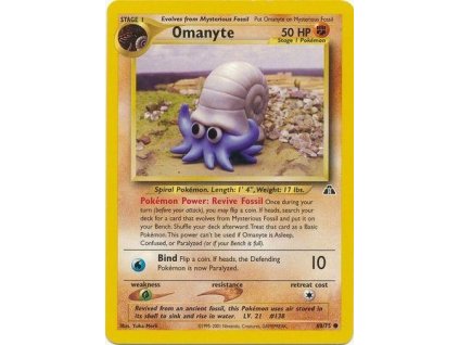 Pokémon Omanyte (NDI 60)