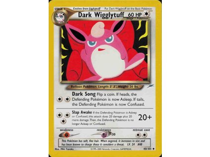Pokémon Dark Wigglytuff (NDE 40)