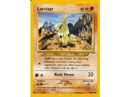 Pokémon Larvitar (NDE 70)