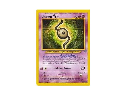 Pokémon Unown [S] (NDE 87)