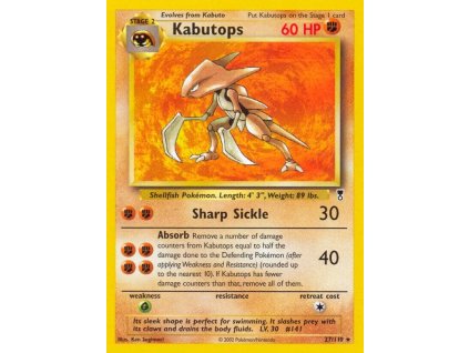 Pokémon Kabutops (LC 27)
