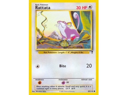 Pokémon Rattata (LC 89)