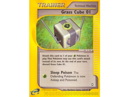 Pokémon Grass Cube 01 (AQ 124)