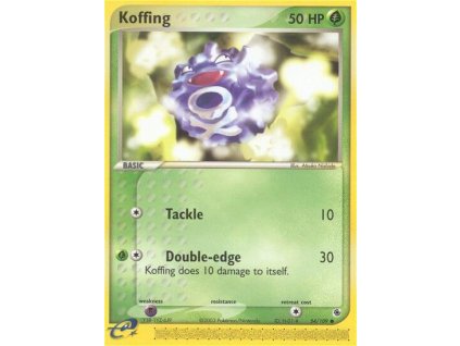Pokémon Koffing (RS 54)