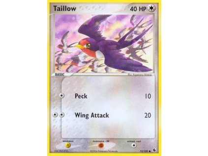 Pokémon Taillow (RS 72)