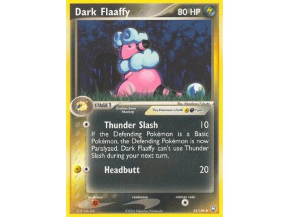 Pokémon Dark Flaaffy (TRR 33)
