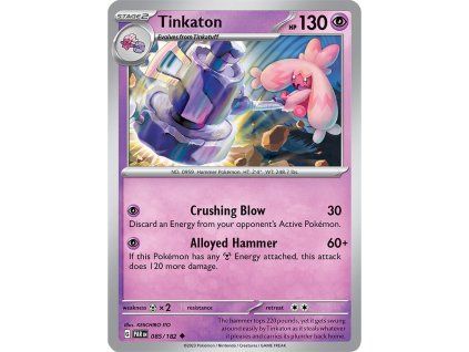 Pokémon Tinkaton (PAR 085, NM)