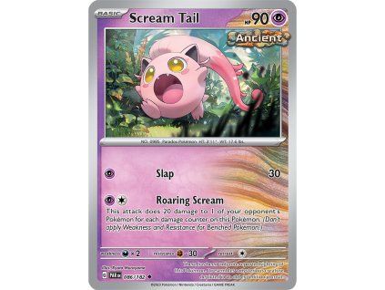 Pokémon Scream Tail (PAR 086, NM)
