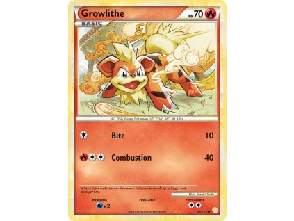 Pokémon Growlithe (HS 65)