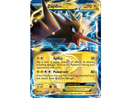 Pokémon Zapdos EX (PLS 48)
