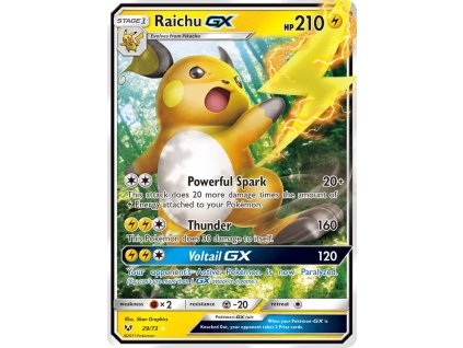Pokémon Raichu GX (SLG 29)
