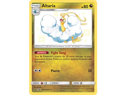Pokémon Altaria (HIF SV37)