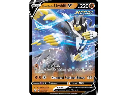 Pokémon Rapid Strike Urshifu V (BST 87)