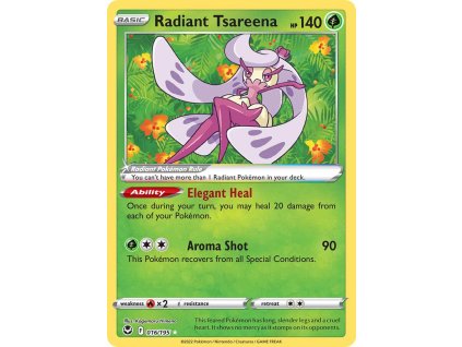 Pokémon Radiant Tsareena (SIT 016)