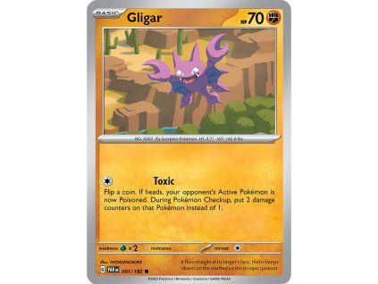 Pokémon Gligar (PAR 091)
