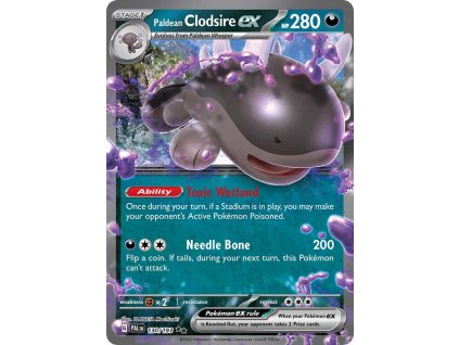 Pokémon Paldean Clodsire ex (PAL 130)