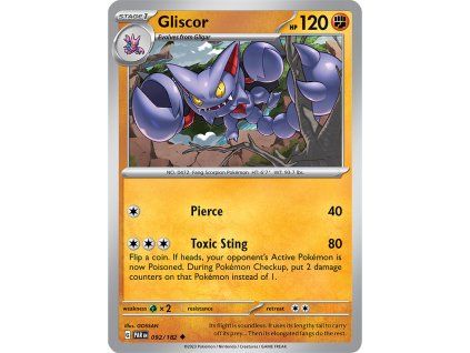 Pokémon Gliscor (PAR 092)