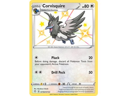 Pokémon Corvisquire (SHF SV102)